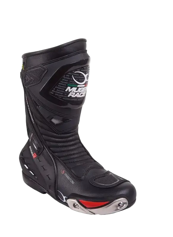 MUGENRACE BOT-MNR-1490 SPHANTOM 2 Moto Stivali Nero 