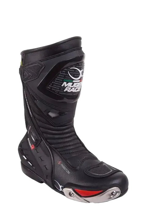 MUGENRACE BOT-MNR-1490 SPHANTOM 2 Moto Stivali Nero 
