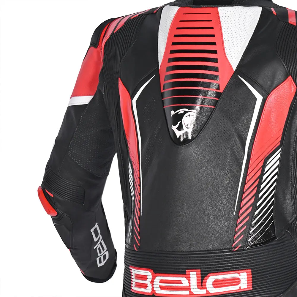 Bela Aragone Tuta da moto Nera/Rossa intera (1 PZ) 