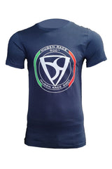 MUGENRACE T-MNR-2323 TRAP Maglietta in cotone blu navy