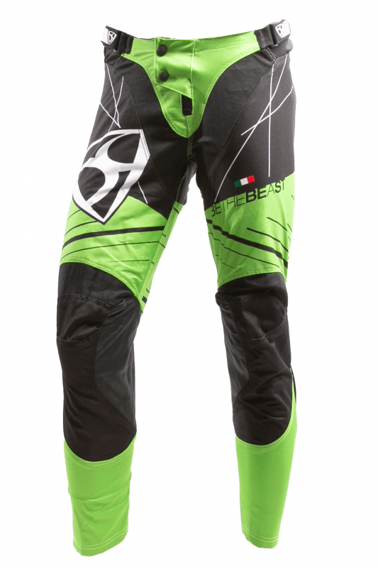 PANTALONI MUGENRACE CR-2497 HAMMER CROSS NERO GIALLO