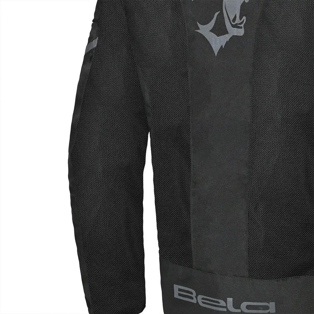 Bela Mesh Pro Estivo traforato  Uomo Nero in tessuto per moto detail 3