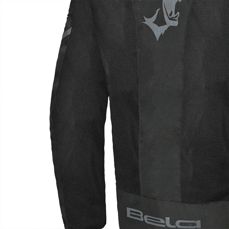 Bela Mesh Pro Estivo traforato  Uomo Nero in tessuto per moto