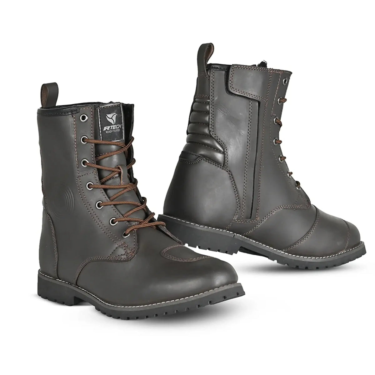 R-Tech Royal Scarpe da moto da Urbano Marron - Yamoto.it