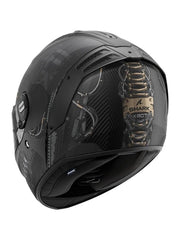 SHARK SPARTAN RS CARBON XBOT Carbonio Integrali Caschi Opaco Antracite Rame