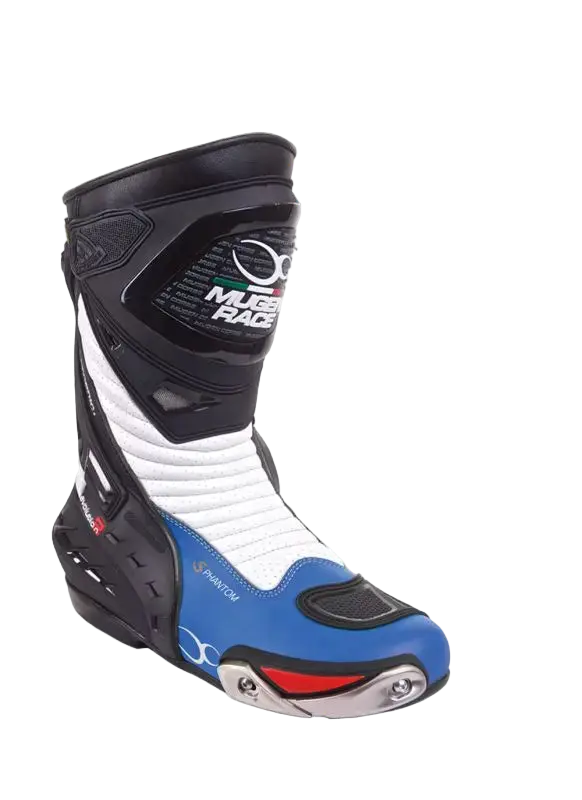 MUGENRACE BOT-MNR-1490 SPHANTOM 2 Moto Stivali Blu 