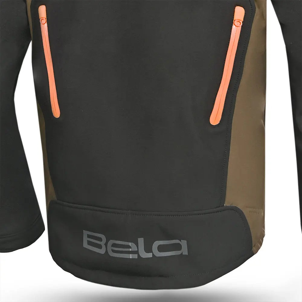 Bela Felpa Fire fly Neg/Verde Oliva/Arancione 