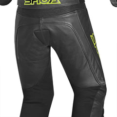 Shua Infinity Nero Giallo/Flu 1PC Tute da Moto in Pelle Uomo  legs
