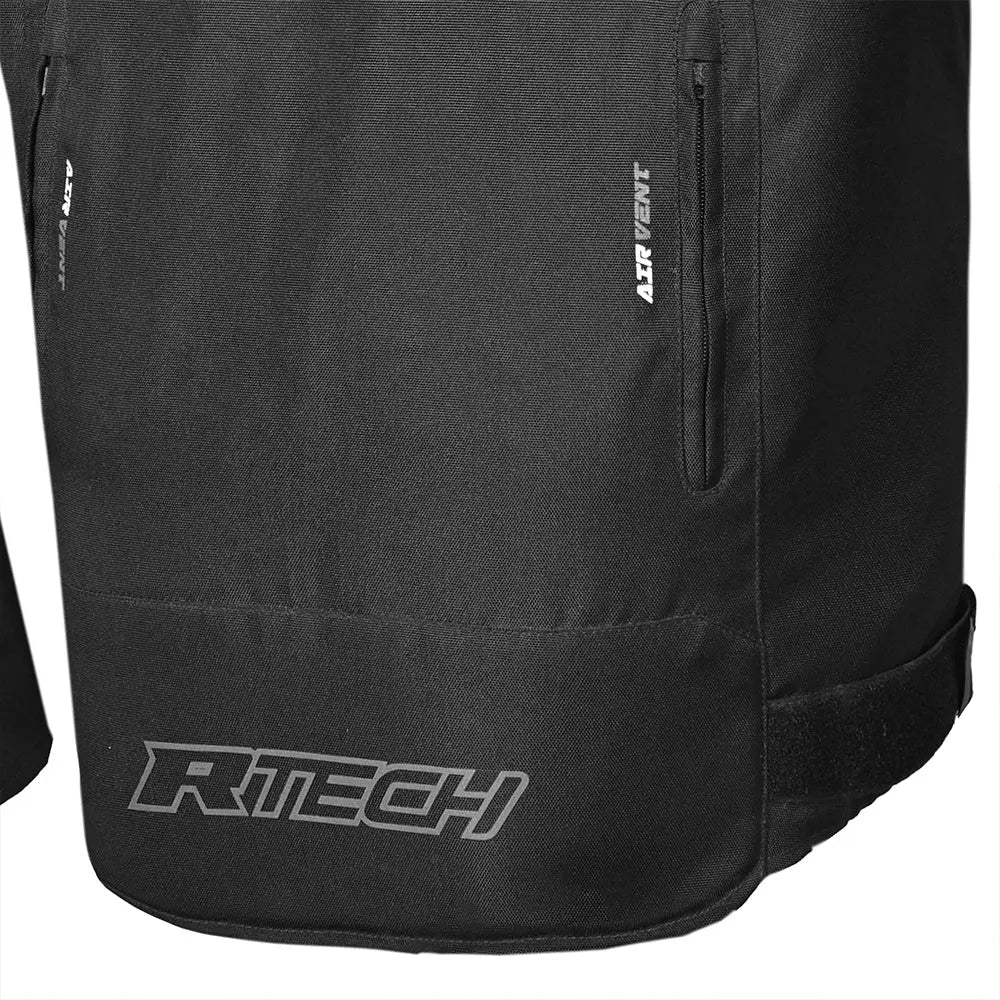 R-TECH Chaqueta Textil Knight Rider (Short) Negro/Antracita - SECURTEX MOTOR S.L (t/a MaximoMoto)