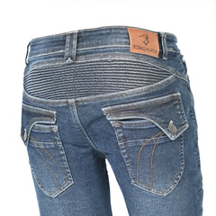 Bela Rosekin Jeans Moto per Donna - Blu 
