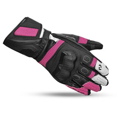SHUA RANGER PRO guanti da donna nero bianco fucsia 