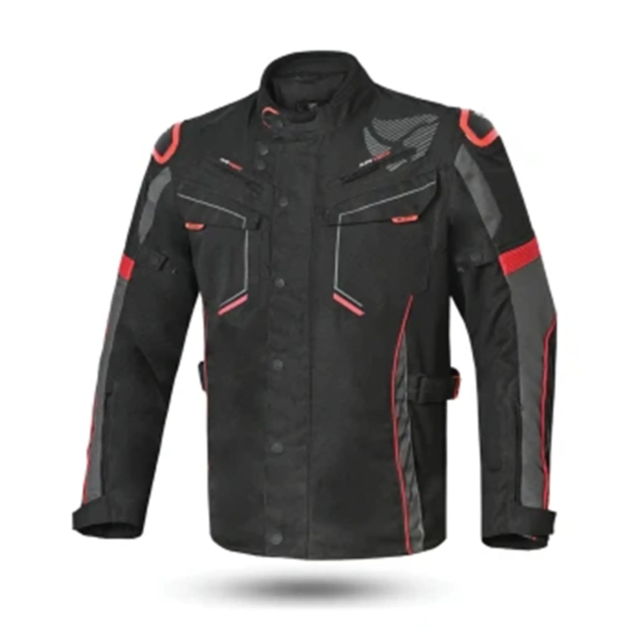 R-Tech Knight Rider Long Tre strati - Nero Rosso - Yamoto.it