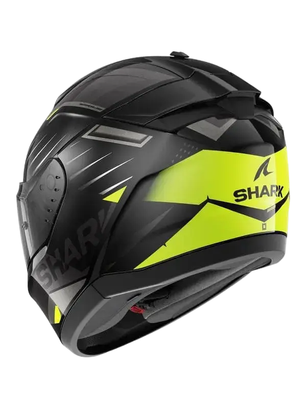 SHARK RIDILL 2 Moto Integrali Caschi Nero Grigio Giallo 