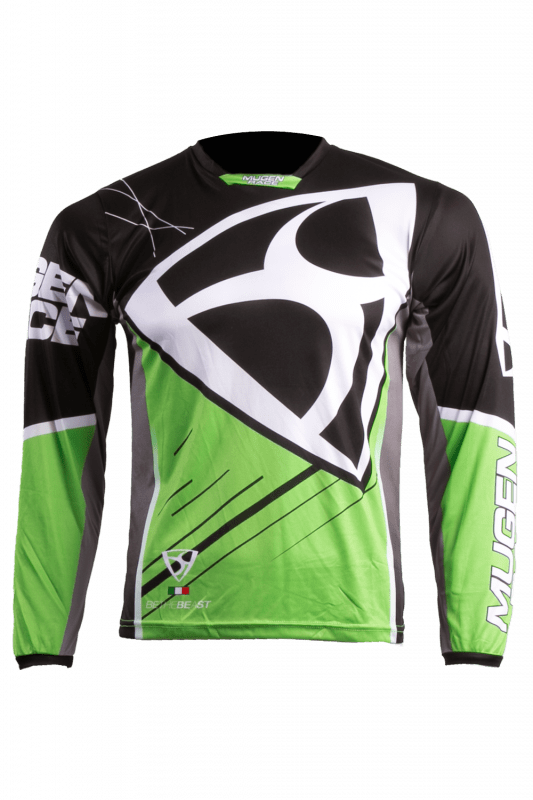 MUGENRACE CR-MNR-2494 CRUZ JERSEY Nero Verde
