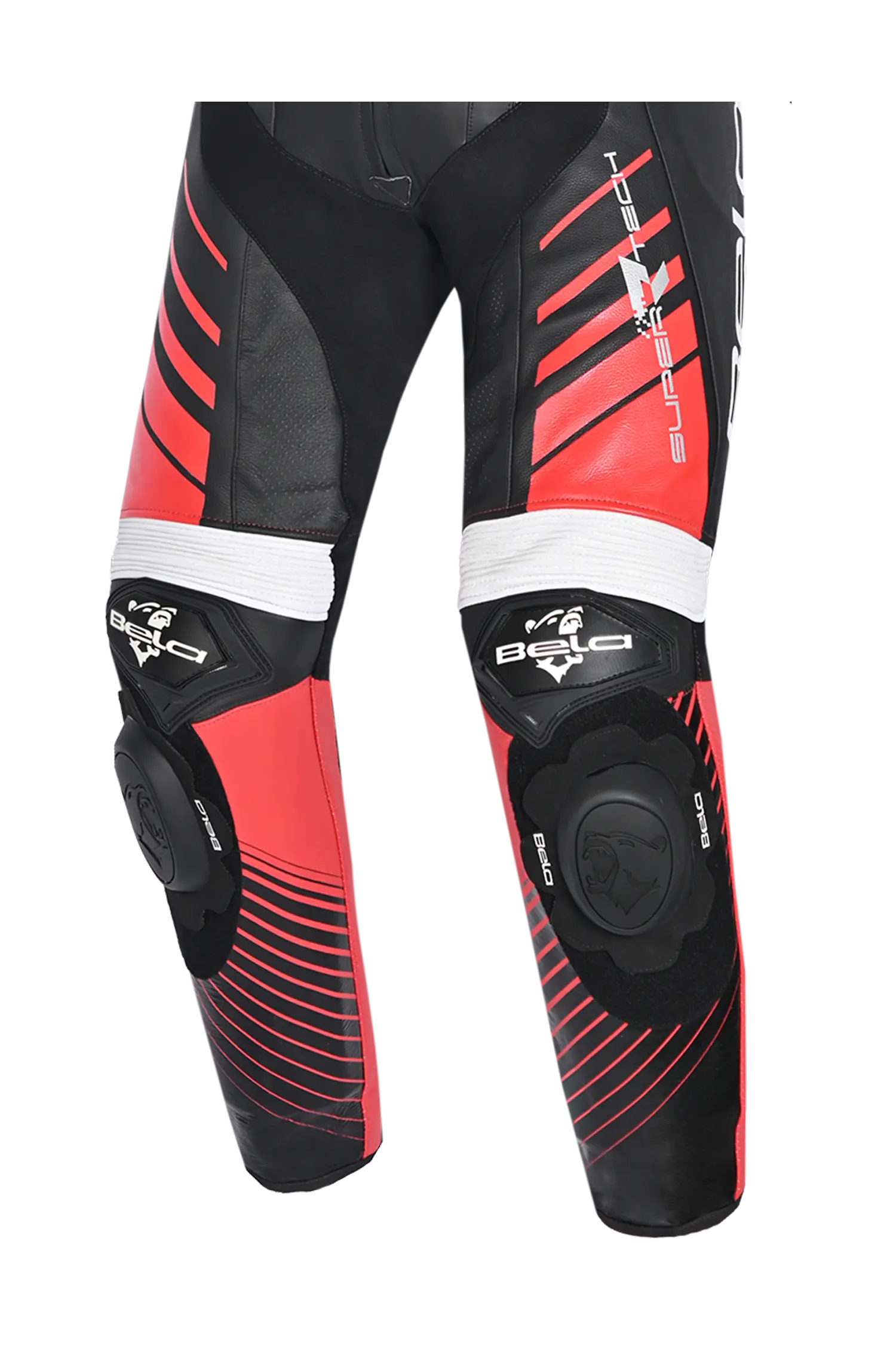 Bela Aragone Tuta da moto Nera/Rossa intera (1 PZ) 