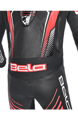 Bela Aragone Tuta da moto Nera/Rossa intera (1 PZ) 