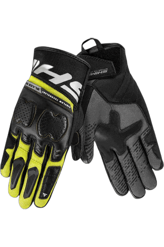 Shima Blaze 2.0 UOMO Moto Comoda Guanti Nero Fluo
