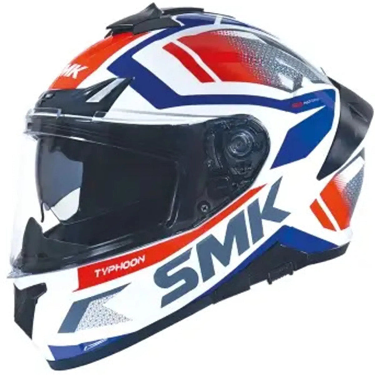SMK - CASCO DA MOTO DA CORSA TYPHOON THORN DECORATO LUCIDO (GL136) - Yamoto.it
