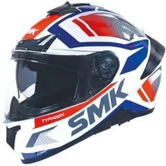SMK - CASCO DA MOTO DA CORSA TYPHOON THORN DECORATO LUCIDO (GL136) - Yamoto.it