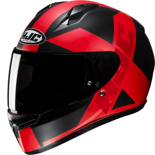 HJC C10 TEZ MC1SF Moto Integrale Casco Rosso