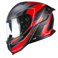 CGM 363G SHOT RACE Moto Integrali Caschi Antracite Rosso opaco 