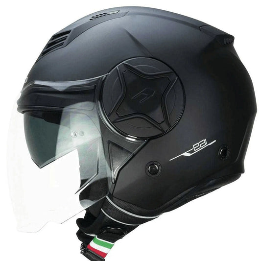 CGM 169A ILLI Mono Casco Moto Jet Nero Opaco – Yamoto.it