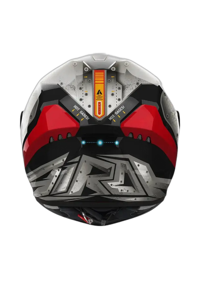 AIROH CONNOR BOT Moto Integrali Caschi Lucido 