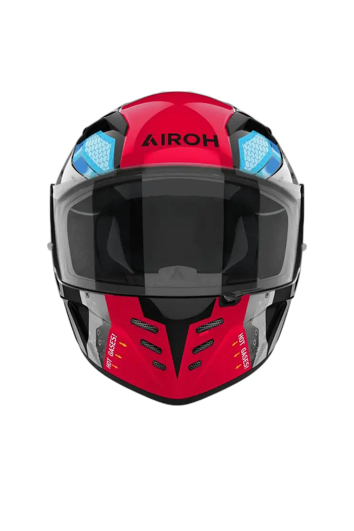 AIROH CONNOR BOT Moto Integrali Caschi Lucido 