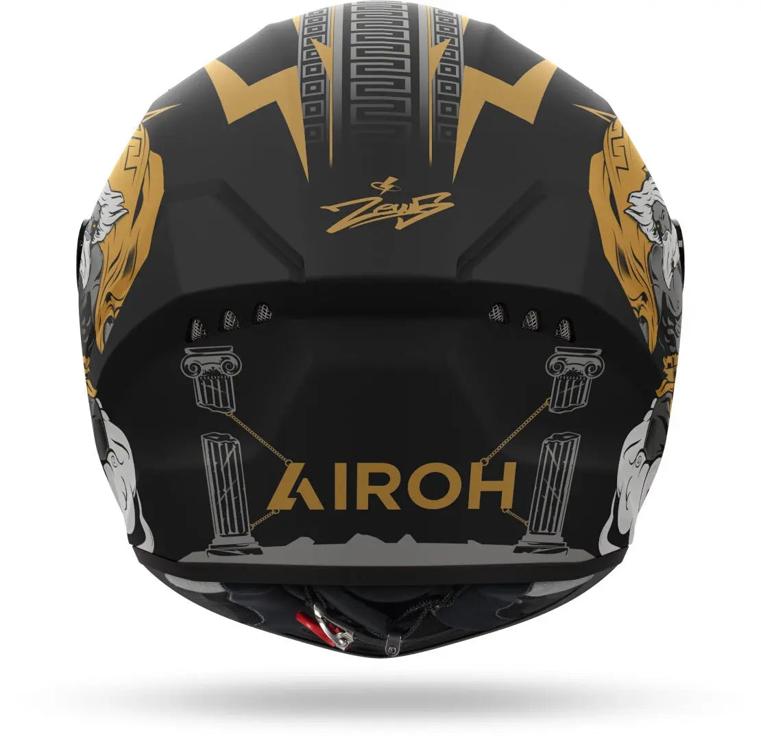 AIROH CONNOR ZEUS Opaca Moto Integrali Sports Caschi
