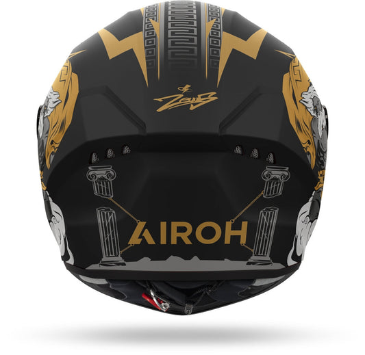 AIROH CONNOR ZEUS Opaca Moto Integrali Sports Caschi