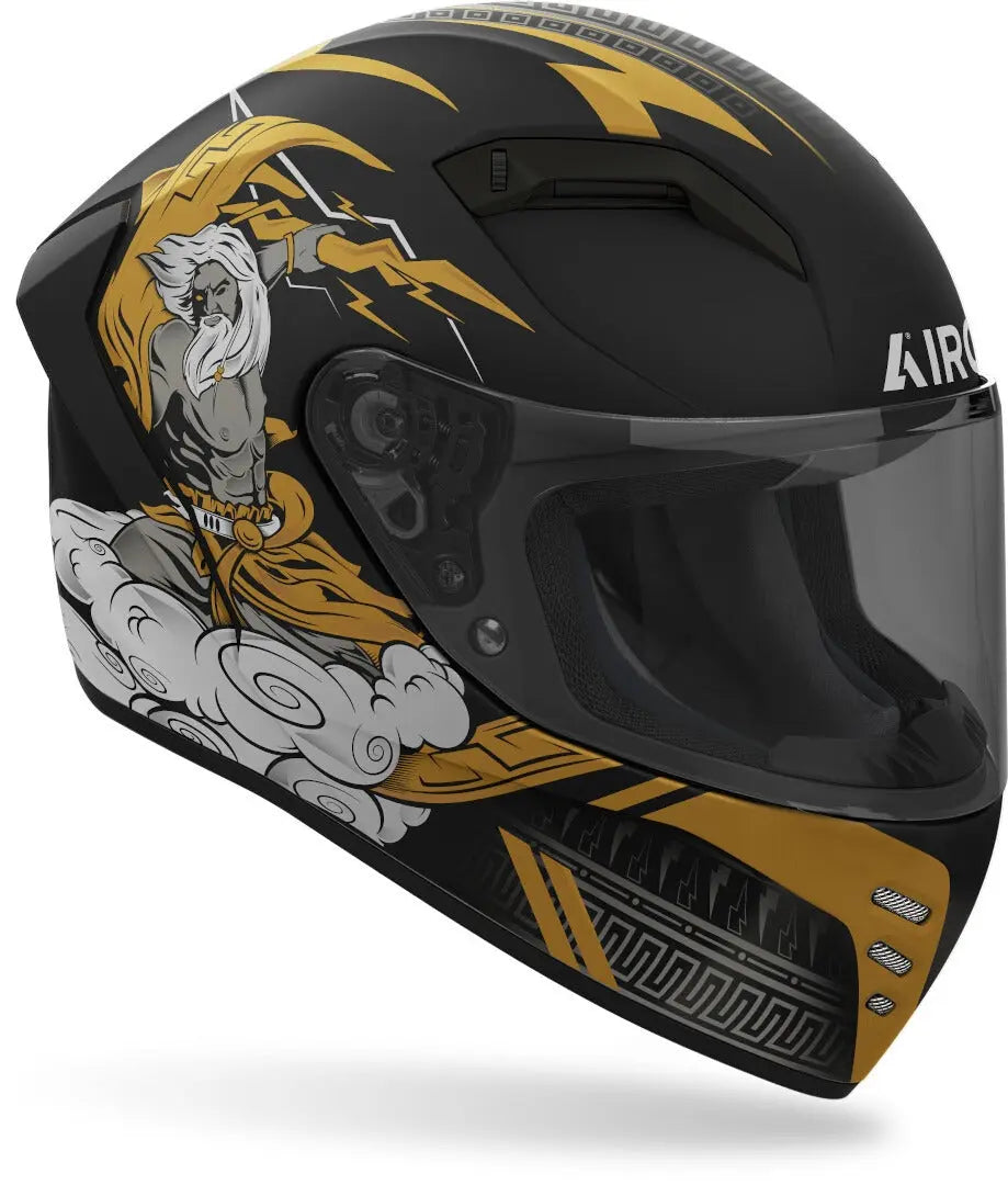 AIROH CONNOR ZEUS Opaca Moto Integrali Sports Caschi