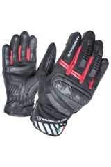 MUGENRACE HAI-KO CORTA Moto Guanti Nero Rosso