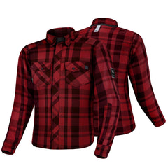 SHIMA RENEGADE 2.0 UOMO IMPERMEABILE MOTO GIACCA ROSSA