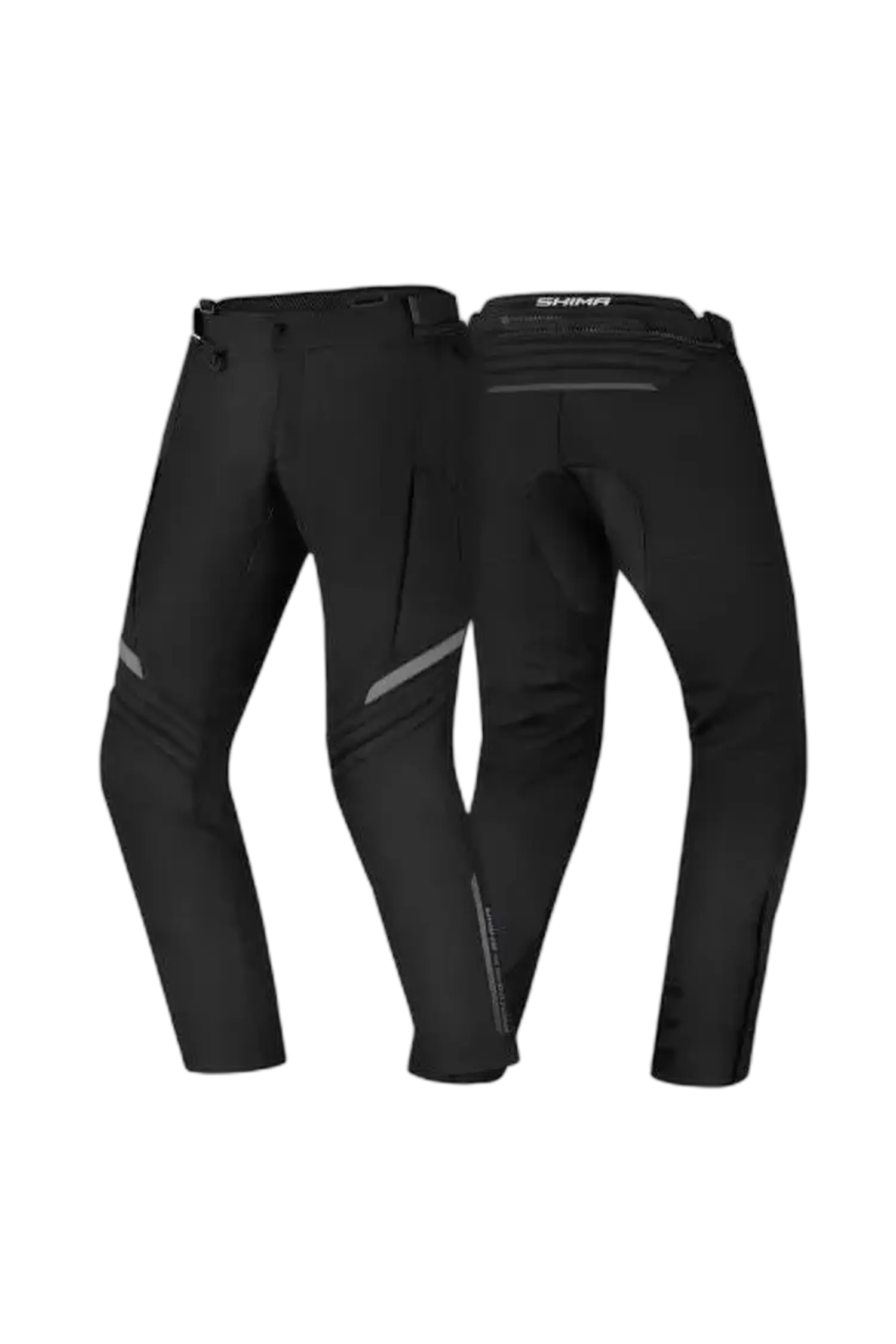 SHIMA Rush Uomo Pantaloni Da Moto Impermeabili NERO 