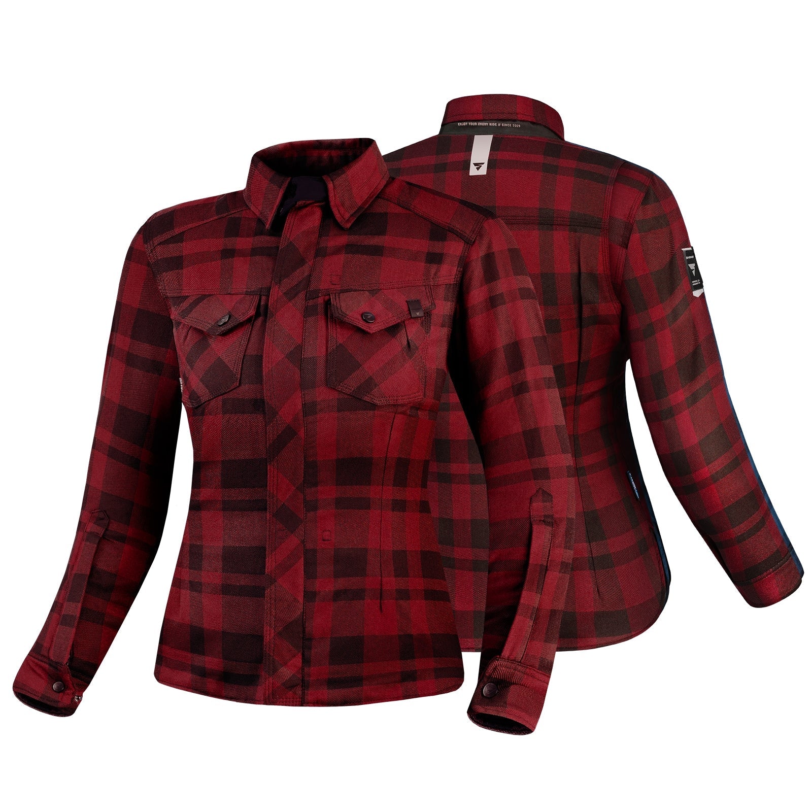 SHIMA RENEGADE 2.0 donna moto Giacche Rosso