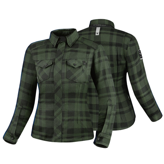 SHIMA Renegade 2.0 donna moto Giacche verde