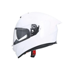 SHIRO RAPTOR Moto Integrali Caschi Blanco Perla 