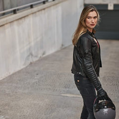 SHIMA PANTALONE DENIM JEANS DEVON LADY VAQUERO BLK 