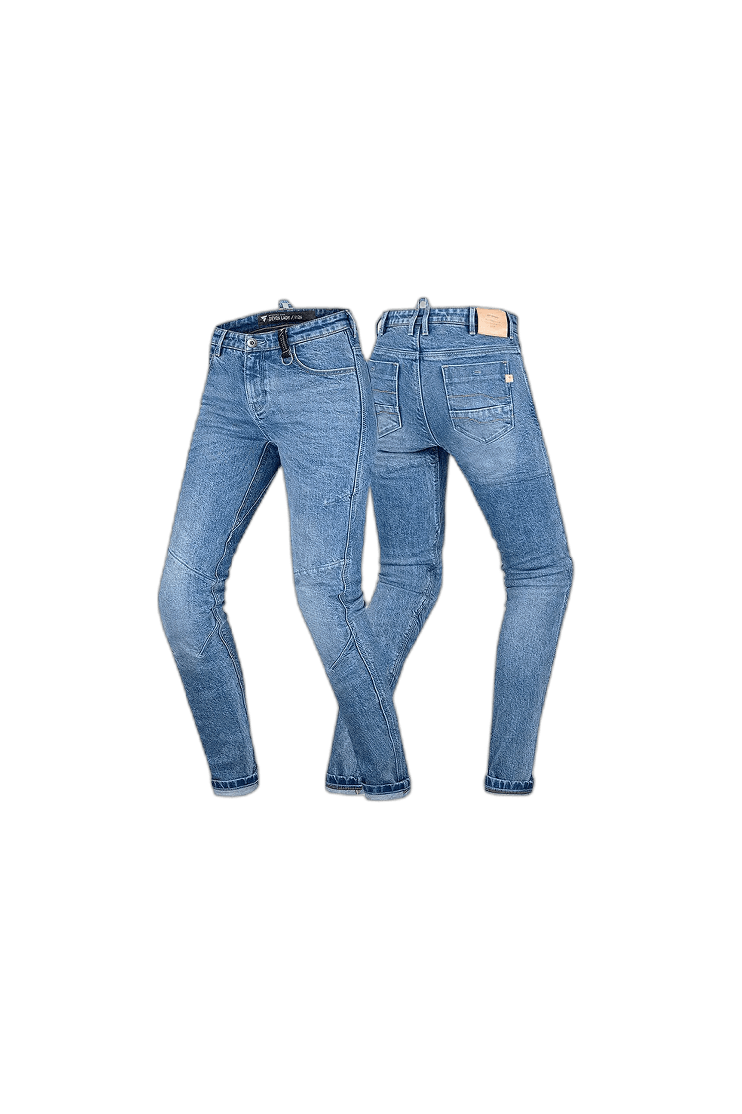 SHIMA PANTALONE DENIM JEANS DEVON LADY VAQUERO BLUE 