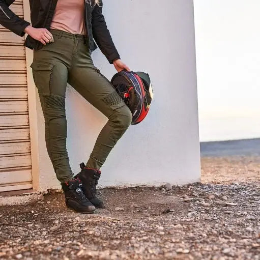 SHIMA PANTALONE DENIM JEANS GIRO 2.0 LADY VAQUERO CAMO