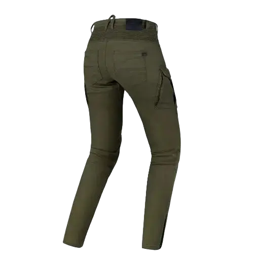 SHIMA PANTALONE DENIM JEANS GIRO 2.0 LADY VAQUERO KHK 