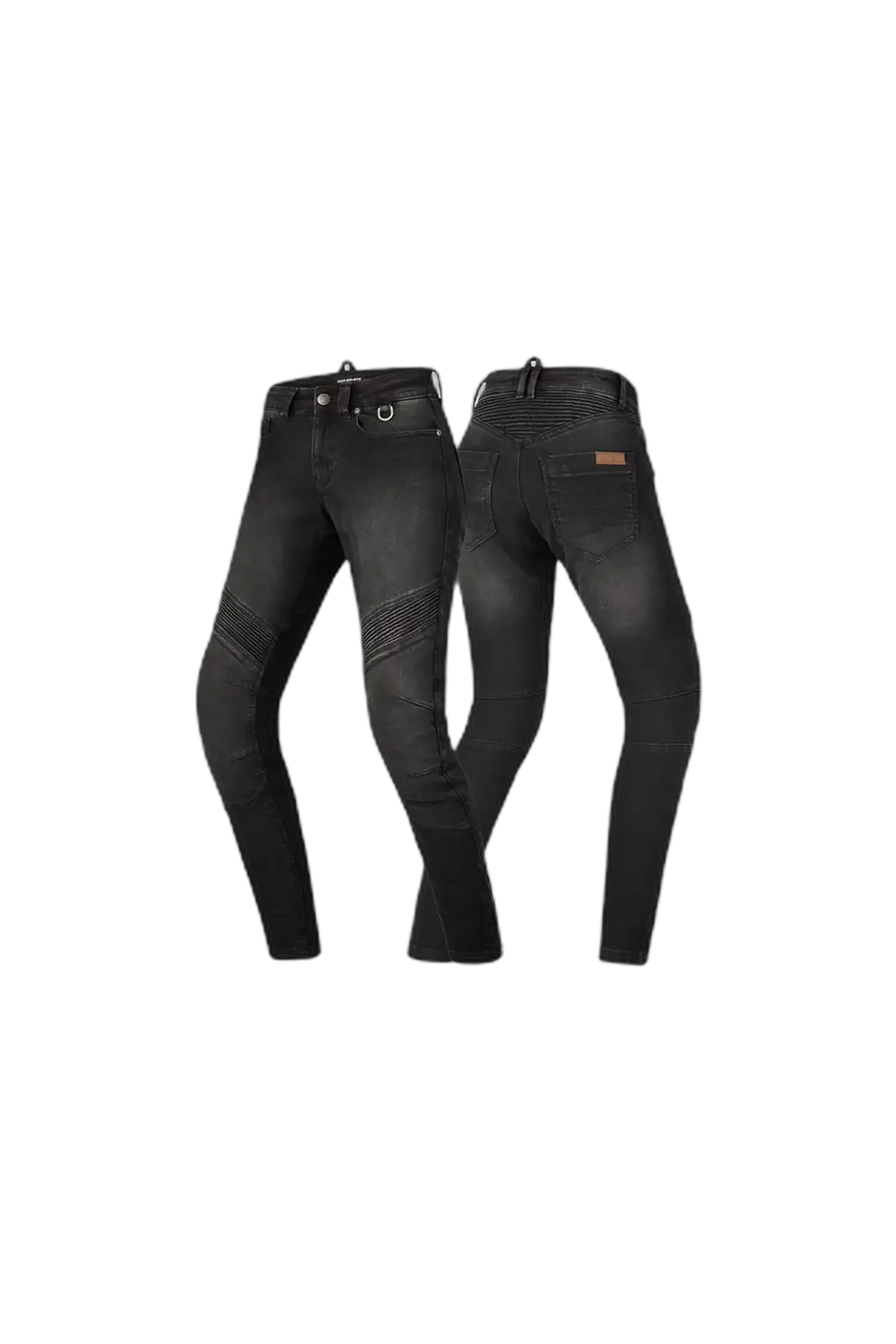 SHIMA PANTALONE IN DENIM JEANS VAQUETO JESS NERO 