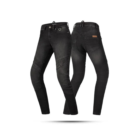 SHIMA PANTALONE DENIM JEANS VAQUETO JESS BLACK