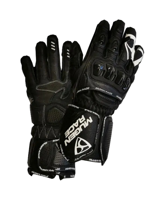MUGENRACE G-MNR-2161 CHILI Sport Moto Guanti Nero 