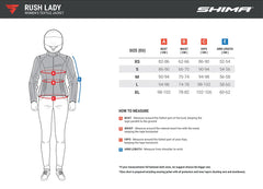 SHIMA RUSH LADY JACKET FLUO