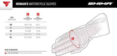 SHIMA MIURA GUANTES RED FLUO - SECURTEX MOTOR S.L (t/a MaximoMoto)