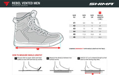SHIMA REBEL WP MEN  BOOTS BLACK - SECURTEX MOTOR S.L (t/a MaximoMoto)