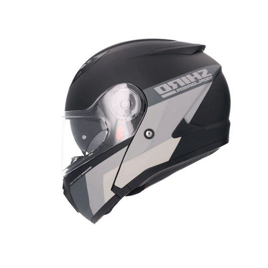 SHIRO EXPLORER MAVERICK Moto Modulare Caschi Opaco Titanium
