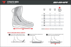 SHIMA STRATO WP MEN BOOTS NEGRO AZUL - SECURTEX MOTOR S.L (t/a MaximoMoto)