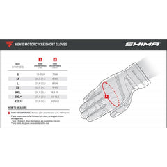 SHIMA BLAZE MEN GUANTES WHITE